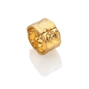 Hot Diamonds Luxusní pozlacený prsten s diamantem Jac Jossa Soul DR253 55 mm