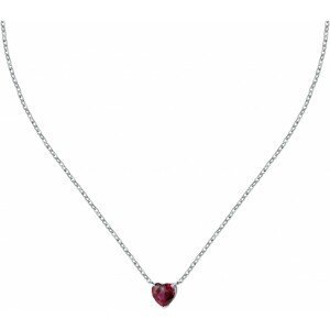 La Petite Story Romantický ocelový náhrdelník s krystalem Love LPS10ASD15
