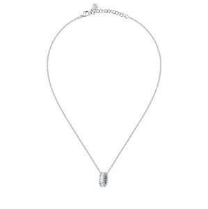 Morellato Třpytivý náhrdelník s čirými zirkony Baguette SAVP02