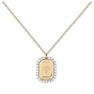 PDPAOLA Originální pozlacený náhrdelník Beran ARIES CO01-568-U (řetízek, přívěsek)