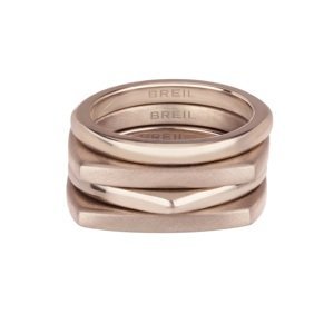 BREIL Moderní sada bronzových prstenů New Tetra TJ302 54 mm