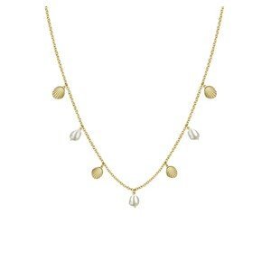 Rosefield Stylový pozlacený náhrdelník Amber JMSPNG-J161