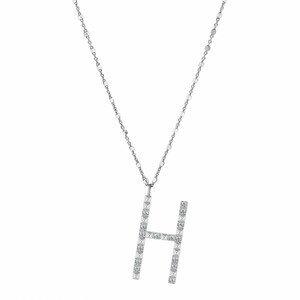Rosato Stříbrný náhrdelník s přívěskem H Cubica RZCU08 (řetízek, přívěsek)