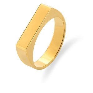Troli Nadčasový pozlacený prsten VABQJR017G 59 mm