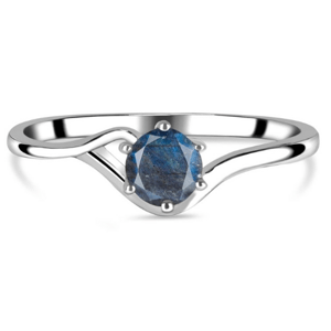 Klenoty Amber Luxusní stříbrný prsten s labradoritem Special Moment Velikost: 52