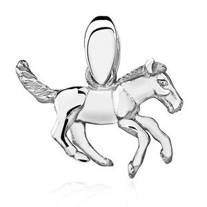 Klenoty Amber Stříbrný kůň