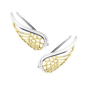 Klenoty Amber Luxusní náušnice - andělská křídla