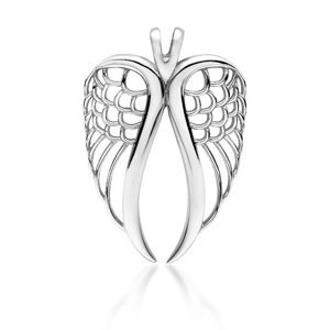 Klenoty Amber Stříbrná andělská křídla - přívěsek