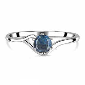 Klenoty Amber Luxusní stříbrný prsten labradorit Universe Velikost: 52