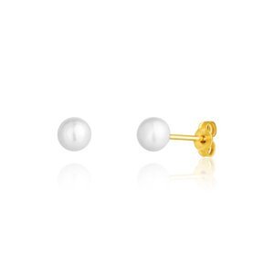 Náušnice s perlou 235-569-200597 0.65g