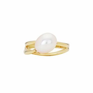 Prsten s perlou 225-288-1020 54-3.60g