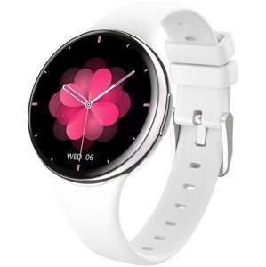 Wotchi AMOLED Smartwatch DM75 – Silver – White