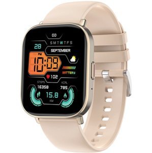 Wotchi Smartwatch W127G – Gold - Beige
