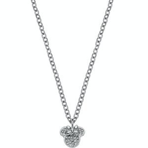 Disney Půvabný ocelový náhrdelník Mickey and Minnie Mouse N600582RWL-B.CS (řetízek, přívěsek)