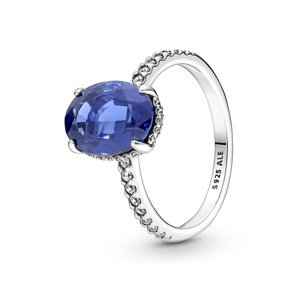 Pandora Stříbrný zásnubní prsten ve stylu vévodkyně Kate Timeless 190056C01 54 mm