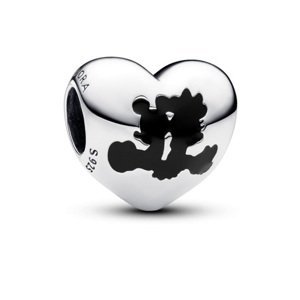 Pandora Stříbrný přívěsek Mickey a Minnie Disney 793092C01