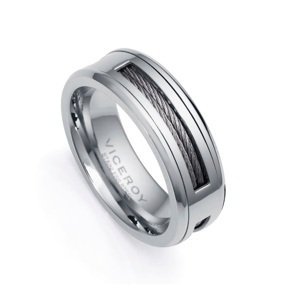 Viceroy Stylový ocelový prsten Magnum 14065A02 62 mm