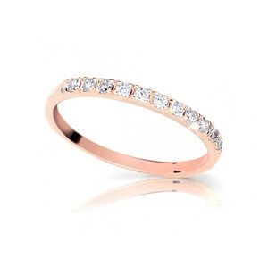 Cutie Jewellery Půvabný prsten z růžového zlata Z6484-1670-X-4 62 mm