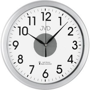 JVD Rádiem řízené nástěnné hodiny RH692.3