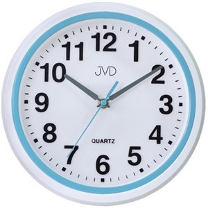 JVD Nástěnné hodiny s plynulým chodem HA41.1