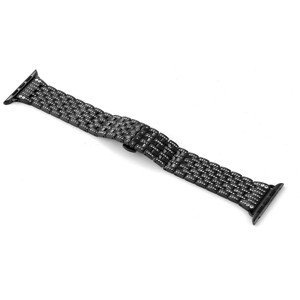 4wrist Ocelový tah pro Apple Watch 38/40/41 mm - Black
