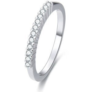 Beneto Stříbrný prsten s krystaly AGG187 50 mm