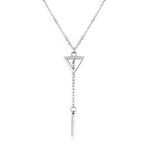 Beneto Stříbrný náhrdelník s přívěskem AGS1150/60
