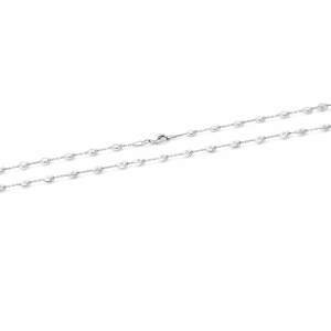Beneto Módní stříbrný balónkový náhrdelník AGS1148 50 cm