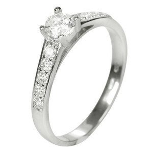 Brilio Dámský prsten s krystaly 229 001 00668 07 50 mm