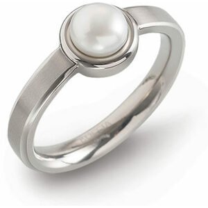 Boccia Titanium Titanový prsten s perlou 0137-01 52 mm