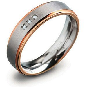 Boccia Titanium Titanový snubní prsten 0134-02 50 mm
