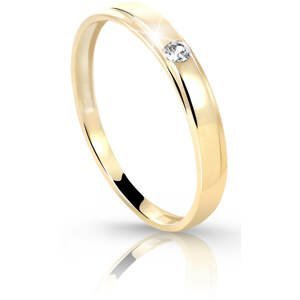 Cutie Diamonds Prsten ze žlutého zlata s briliantem DZ6707-1617-00-X-1 54 mm