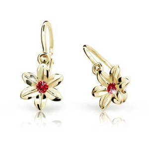 Cutie Jewellery Zlaté dětské náušnice C1993-10-X-1 růžová
