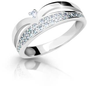 Cutie Jewellery Krásný třpytivý prsten se zirkony Z6820-2544-10-X-2 53 mm