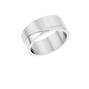 Calvin Klein Elegantní ocelový prsten Minimal 35000198 54 mm