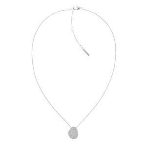 Calvin Klein Slušivý ocelový náhrdelník s krystaly Fascinate 35000223