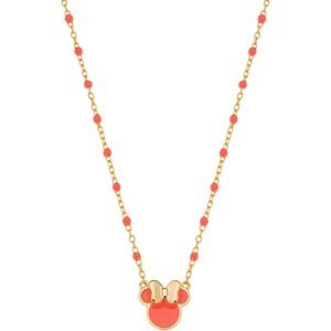 Disney Překrásný pozlacený náhrdelník Minnie Mouse NS00056YL-157.CS