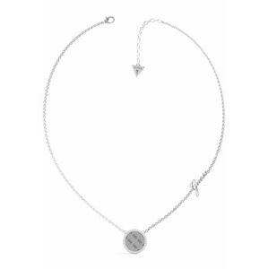 Guess Nadčasový ocelový náhrdelník s krystaly Round Harmony JUBN01155JWRH