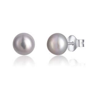 JVD Stříbrné náušnice s perlou SVLE0545XD2P60 0,8 cm