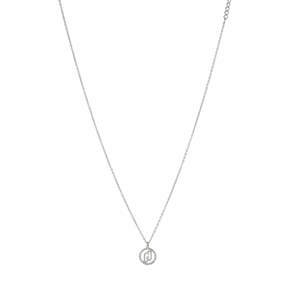 Liu Jo Třpytivý ocelový náhrdelník s krystaly LJ1577