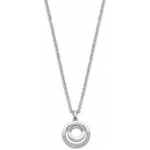 Lotus Style Ocelový náhrdelník s třpytivými zirkony Urban Woman LS2180-1/1