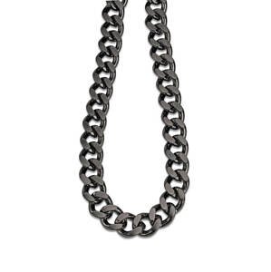 Lotus Style Moderní pánský náhrdelník z oceli Men in Black LS2060-1/2