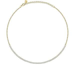 Morellato Luxusní pozlacený náhrdelník s zirkony Scintille SAQF04