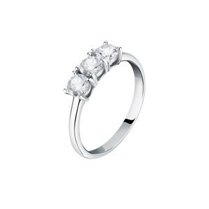 Morellato Třpytivý stříbrný prsten se zirkony Tesori SAIW1220 52 mm