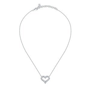 Morellato Půvabný stříbrný náhrdelník se srdíčkem Tesori SAIW128