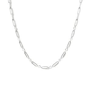 PDPAOLA Elegantní stříbrný náhrdelník se zirkony MIAMI Silver CO02-466-U