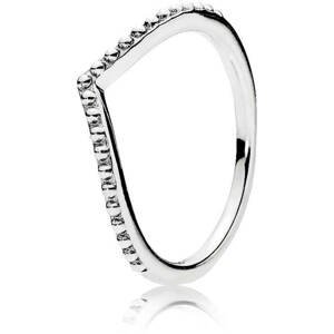 Pandora Stříbrný prsten s korálky Timeless 196315 52 mm