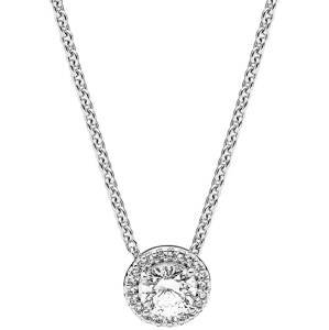 Pandora Stříbrný náhrdelník s třpytivým přívěskem 396240CZ-45