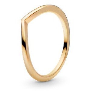 Pandora Minimalistický pozlacený prsten Shine 168742C00 52 mm