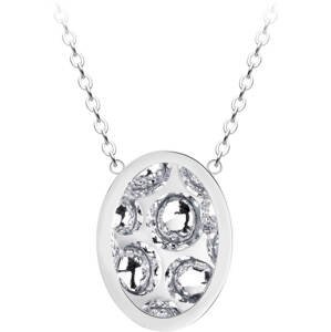 Preciosa Ocelový náhrdelník s třpytivým přívěskem Idared 7361 00